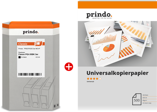 Prindo Classic Preto Value Pack