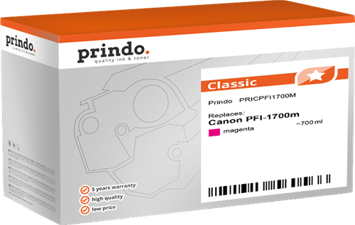 Prindo Classic purpurová Inkoustovou kazetu
