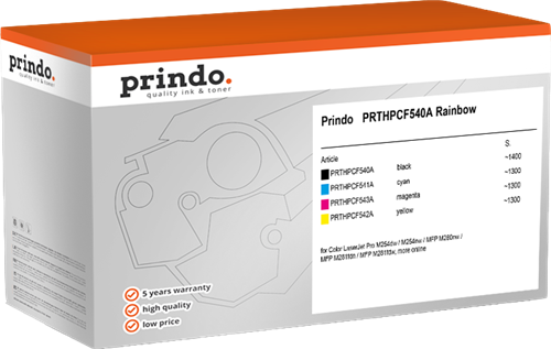 Prindo Color LaserJet Pro M254dw PRTHPCF540A