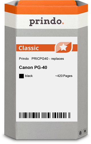 Prindo Classic Schwarz Tintenpatrone