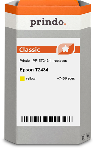 Prindo Classic XL Amarelo Cartucho de tinta