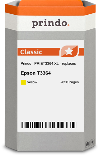 Prindo Classic XL Amarelo Cartucho de tinta