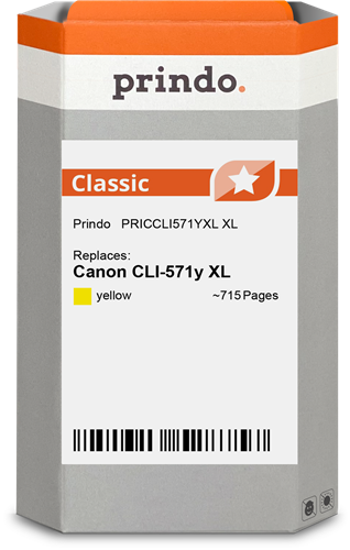 Prindo Classic XL Amarelo Cartucho de tinta