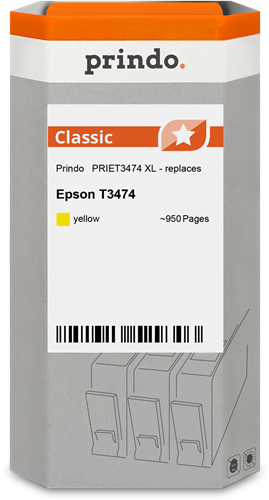 Prindo Classic XL Amarelo Cartucho de tinta