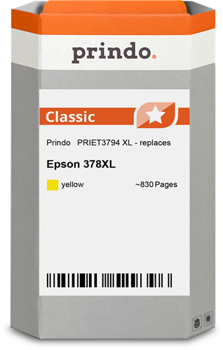 Prindo Classic XL Amarelo Cartucho de tinta