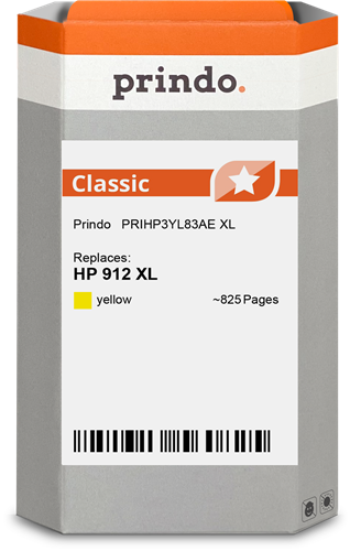 Prindo Classic XL Amarelo Cartucho de tinta