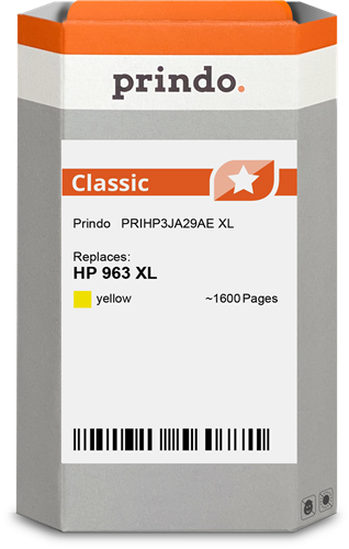 Prindo Classic XL Amarelo Cartucho de tinta