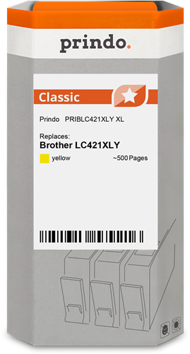 Prindo Classic XL Amarelo Cartucho de tinta