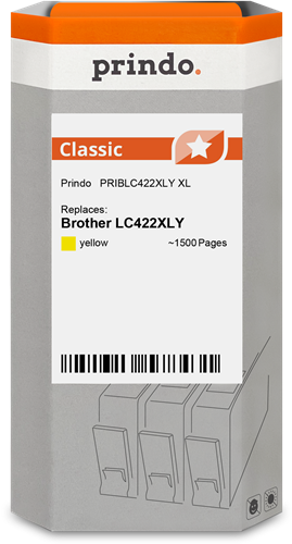 Prindo Classic XL Amarelo Cartucho de tinta