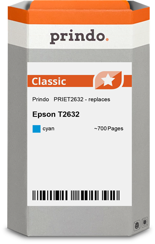 Prindo Classic XL Cyan Cartucho de tinta