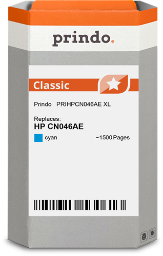 Prindo Classic XL Cyan Cartucho de tinta