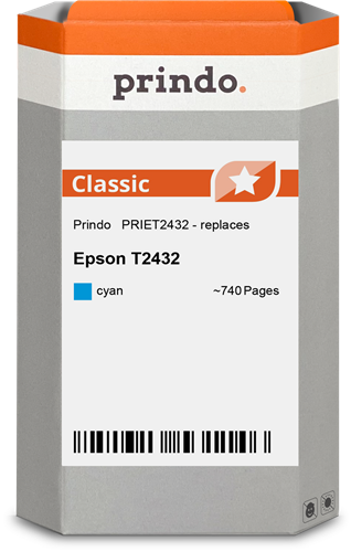 Prindo Classic XL Cyan Cartucho de tinta