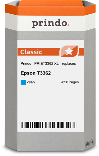 Prindo Classic XL Cyan Cartucho de tinta