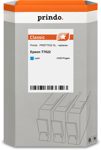Prindo Classic XL Cyan Cartucho de tinta