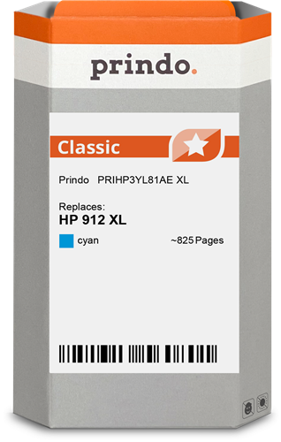 Prindo Classic XL Cyan Cartucho de tinta