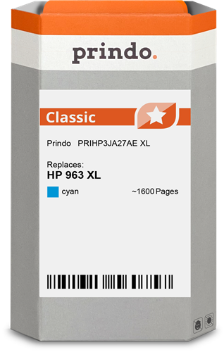 Prindo Classic XL Cyan Cartucho de tinta