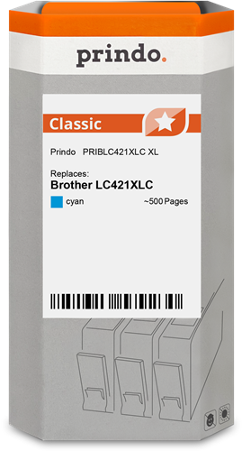 Prindo Classic XL Cyan Cartucho de tinta