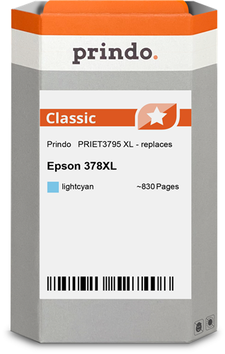 Prindo Classic XL Cyan (claro) Cartucho de tinta