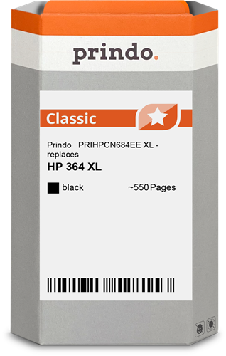 Prindo Classic XL Černá Inkoustovou kazetu