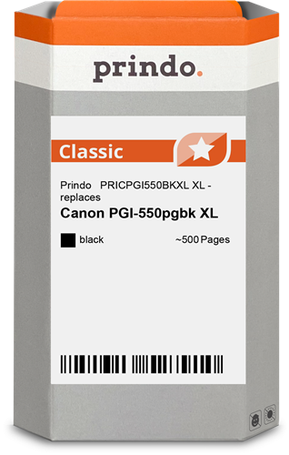 Prindo Classic XL Černá Inkoustovou kazetu