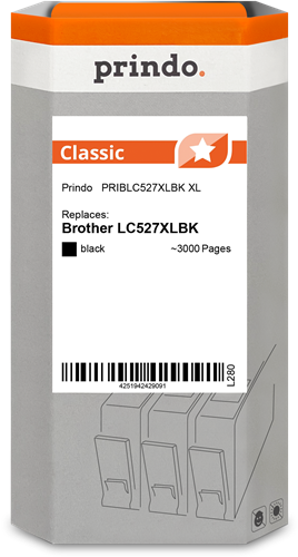 Prindo Classic XL Černá Inkoustovou kazetu