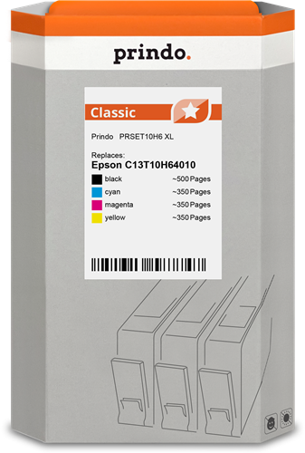 Prindo Classic XL Černá / tyrkysová / purpurová / žlutý