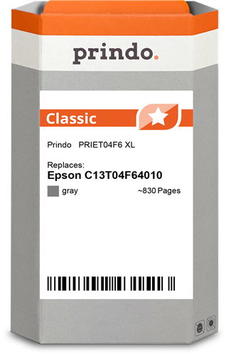Prindo Classic XL Gray ink cartridge