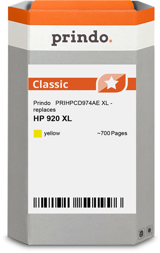 Prindo Classic XL žlutý Inkoustovou kazetu