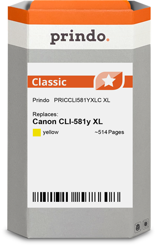 Prindo Classic XL žlutý Inkoustovou kazetu