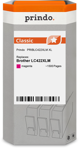 Prindo Classic XL magenta kardiż atramentowy