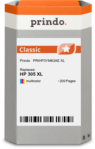 Prindo Classic XL more colours ink cartridge