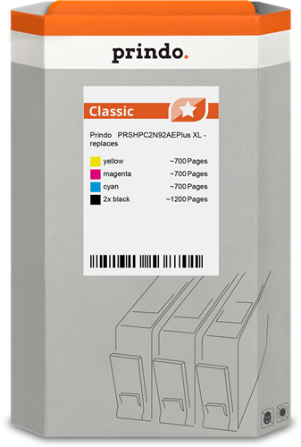 Prindo Classic XL Multipack negro / cian / magenta / amarillo