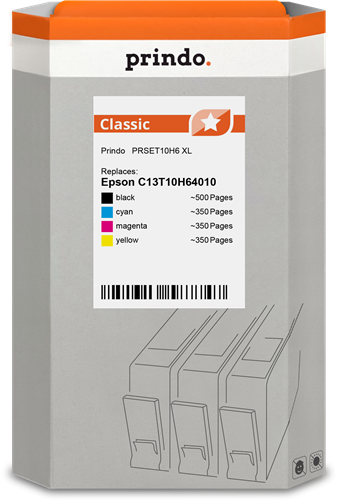 Prindo Classic XL Multipack Noir(e) / Cyan / Magenta / Jaune