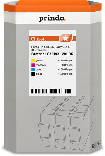 Prindo Classic XL Pack Preto / Cyan / Magenta / Amarelo