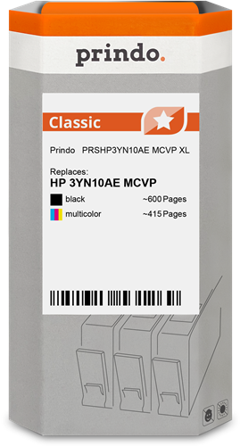 Prindo Classic XL Pack Preto / várias cores