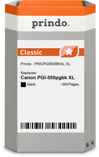 Prindo Classic XL Preto Cartucho de tinta