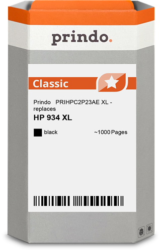 Prindo Classic XL Preto Cartucho de tinta