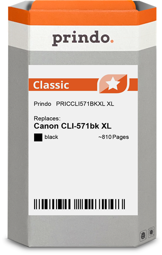 Prindo Classic XL Preto Cartucho de tinta