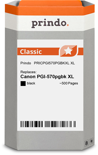 Prindo Classic XL Preto Cartucho de tinta