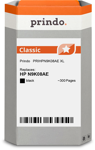 Prindo Classic XL Preto Cartucho de tinta
