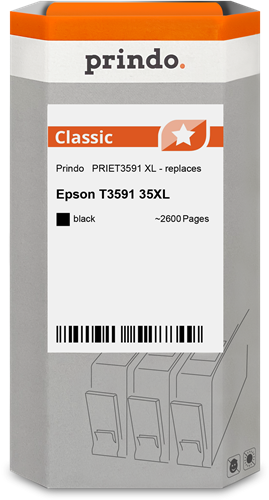 Prindo Classic XL Preto Cartucho de tinta
