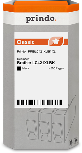 Prindo Classic XL Preto Cartucho de tinta