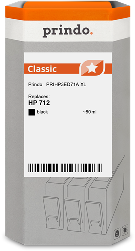 Prindo Classic XL Preto Cartucho de tinta
