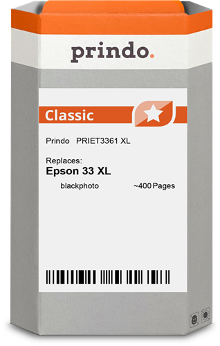 Prindo Classic XL Preto (foto) Cartucho de tinta