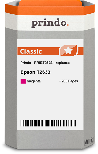 Prindo Classic XL purpurová Inkoustovou kazetu
