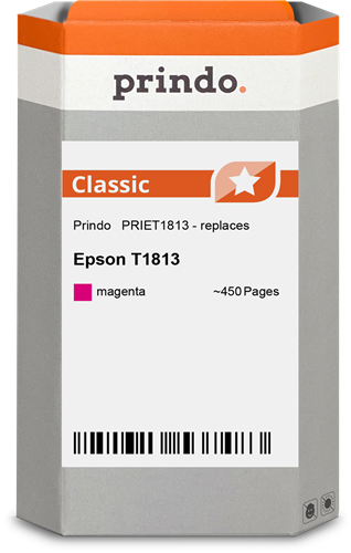 Prindo Classic XL purpurová Inkoustovou kazetu