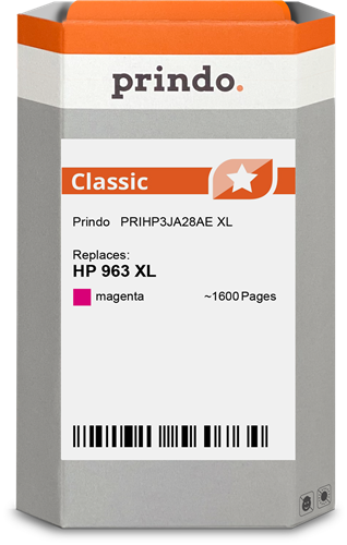 Prindo Classic XL purpurová Inkoustovou kazetu