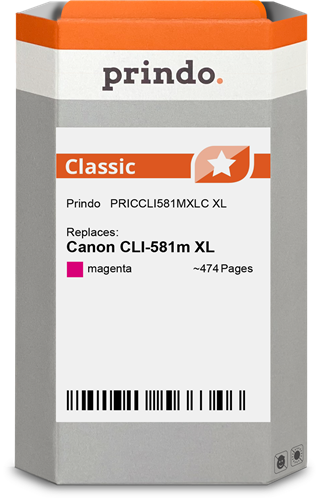 Prindo Classic XL purpurová Inkoustovou kazetu