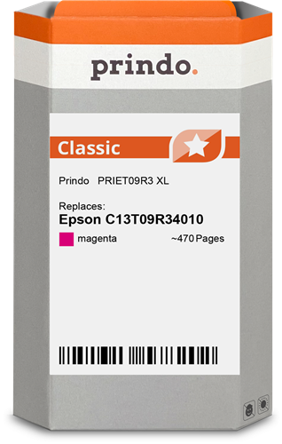Prindo Classic XL purpurová Inkoustovou kazetu