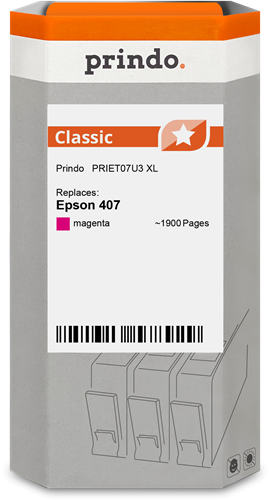 Prindo Classic XL purpurová Inkoustovou kazetu